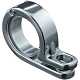 KURYAKYN 1-5/8" CHROME P-CLAMP (EA) PN 4017 3/4 Front - Driven Powersports