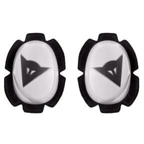 Dainese Pista Knee Slider White/Black - Driven Powersports