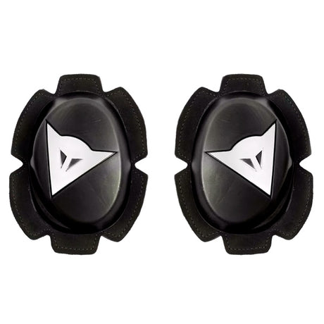 Dainese Pista Knee Slider Black/White - Driven Powersports