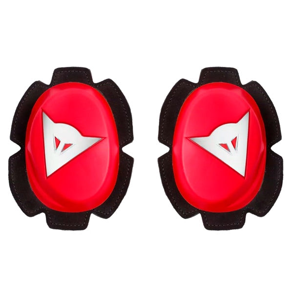Dainese Pista Knee Slider Red/White - Driven Powersports