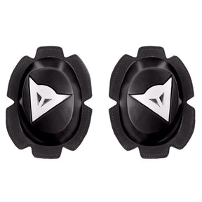Dainese Pista Knee Slider Rain Black/White - Driven Powersports