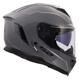 LS2 Storm III Full-Face Helmet Solid Nardo Grey XS - Driven Powersports