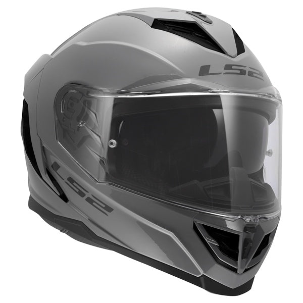 LS2 Storm III Full-Face Helmet Solid Nardo Grey XS - Driven Powersports