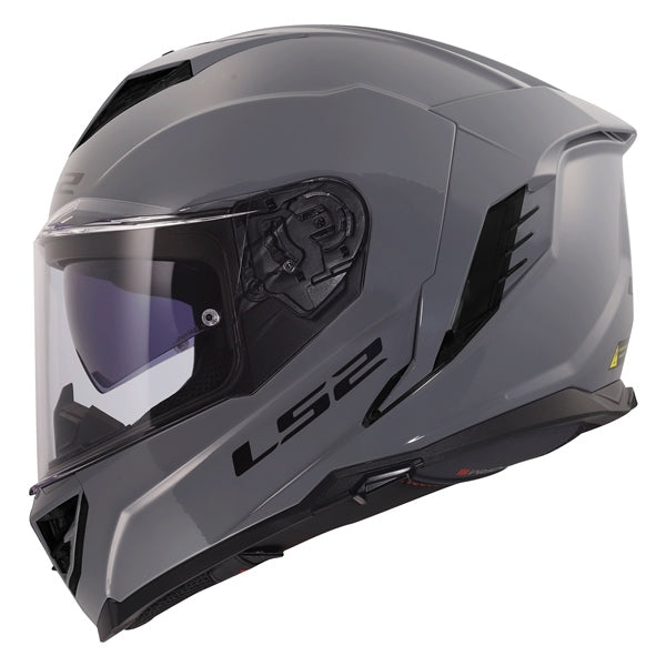 LS2 Storm III Full-Face Helmet Solid Nardo Grey XS - Driven Powersports