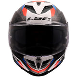 LS2 Storm III Full-Face Helmet Sporty White/Blue/Red XS - Driven Powersports