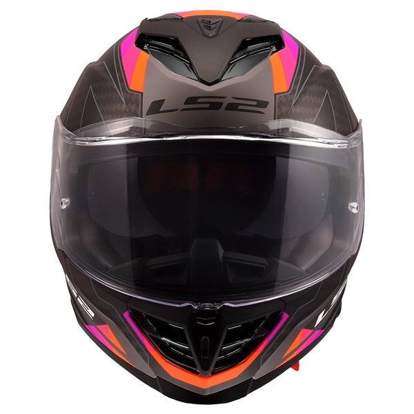 LS2 Storm III Full-Face Helmet Sporty Matte Gray/Mauve M - Driven Powersports