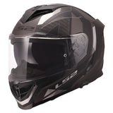 LS2 Storm III Full-Face Helmet Sporty Matte Black/Gray 3XL - Driven Powersports