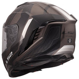 LS2 Storm III Full-Face Helmet Sporty Matte Black/Gray 3XL - Driven Powersports