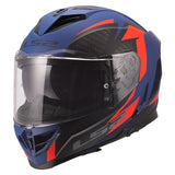 LS2 Storm III Full-Face Helmet Dynamo Matte Blue/Red L - Driven Powersports