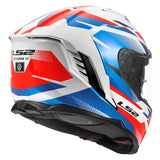 LS2 Storm III Full-Face Helmet Komai White/Blue/Red 2XS - Driven Powersports
