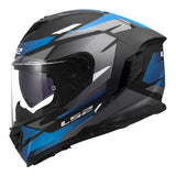 LS2 Storm III Full-Face Helmet Komai Matte Black/Blue XS - Driven Powersports
