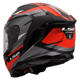 LS2 Storm III Full-Face Helmet Komai Matte Black/Red L - Driven Powersports