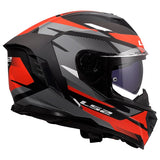 LS2 Storm III Full-Face Helmet Komai Matte Black/Red L - Driven Powersports
