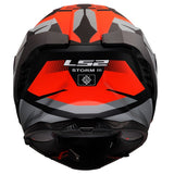 LS2 Storm III Full-Face Helmet Komai Matte Black/Red L - Driven Powersports