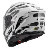 LS2 Storm III Full-Face Helmet Kaos White/Gray 2XS - Driven Powersports