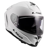 LS2 Challenger II Full-Face Helmet Solid Glossy White 2XS - Driven Powersports