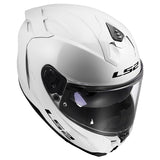 LS2 Challenger II Full-Face Helmet Solid Glossy White 2XS - Driven Powersports