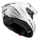 LS2 Challenger II Full-Face Helmet Solid Glossy White 2XS - Driven Powersports