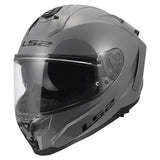 LS2 Challenger II Full-Face Helmet Solid Gloss Nardo Grey XS - Driven Powersports