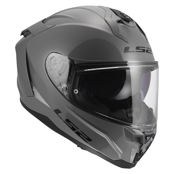 LS2 Challenger II Full-Face Helmet Solid Gloss Nardo Grey XS - Driven Powersports
