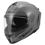 LS2 Challenger II Full-Face Helmet Solid Gloss Nardo Grey XS - Driven Powersports