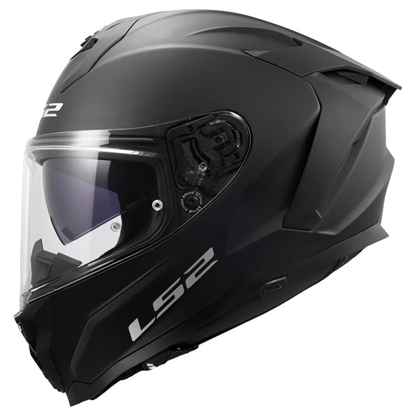 LS2 Challenger II Full-Face Helmet Solid Matte Black 2XS - Driven Powersports