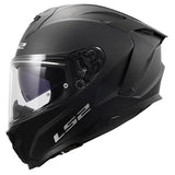 LS2 Challenger II Full-Face Helmet Solid Matte Black 2XS - Driven Powersports