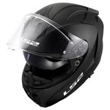 LS2 Challenger II Full-Face Helmet Solid Matte Black 2XS - Driven Powersports
