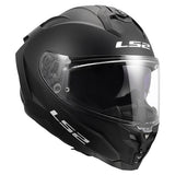 LS2 Challenger II Full-Face Helmet Solid Matte Black 2XS - Driven Powersports