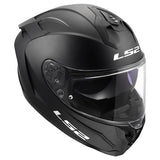 LS2 Challenger II Full-Face Helmet Solid Matte Black 2XS - Driven Powersports