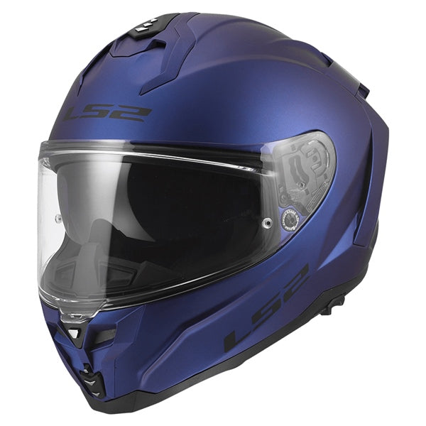 LS2 Challenger II Full-Face Helmet Solid Mat navy blue S - Driven Powersports