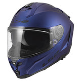 LS2 Challenger II Full-Face Helmet Solid Mat navy blue S - Driven Powersports