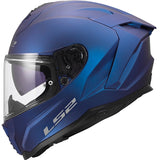 LS2 Challenger II Full-Face Helmet Solid Mat navy blue S - Driven Powersports