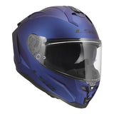 LS2 Challenger II Full-Face Helmet Solid Mat navy blue S - Driven Powersports