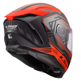 LS2 Challenger II Full-Face Helmet Dravix Matte Red 2XS - Driven Powersports