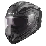LS2 Challenger II Full-Face Helmet Dravix Matte Gray XL - Driven Powersports