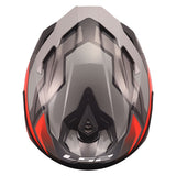 LS2 Challenger II Full-Face Helmet Viper Gray/Red 3XL - Driven Powersports