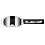 LS2 Netic Goggle Transparent Iridium Silver - Driven Powersports