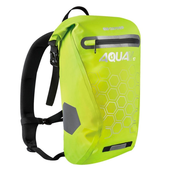 Oxford Aqua V12 Backpack Fluo - Driven Powersports