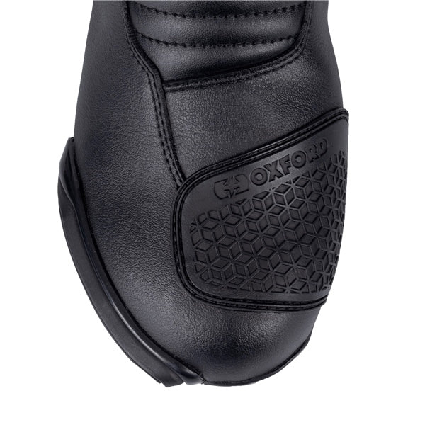 Oxford Code 1.0 Boots - Mid-calf 10 US / 43 EU Stealth Black - Driven Powersports