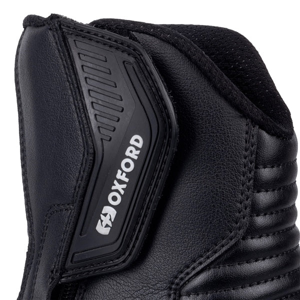 Oxford Code 1.0 Boots - Mid-calf 10 US / 43 EU Stealth Black - Driven Powersports
