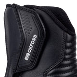 Oxford Code 1.0 Boots - Mid-calf 10 US / 43 EU Stealth Black - Driven Powersports