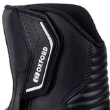 Oxford Code 1.0 Boots - Mid-calf 13 US / 46 EU Black/White - Driven Powersports