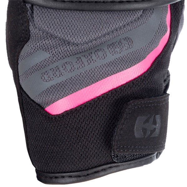 Oxford Dakar 1.0 Gloves - Women Charcoal/Pink XS - Driven Powersports