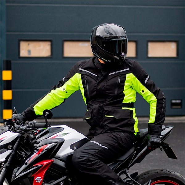 Oxford Metro 2.0 Jacket Black/Fluo S UK / 46 EU / 36 US - Driven Powersports