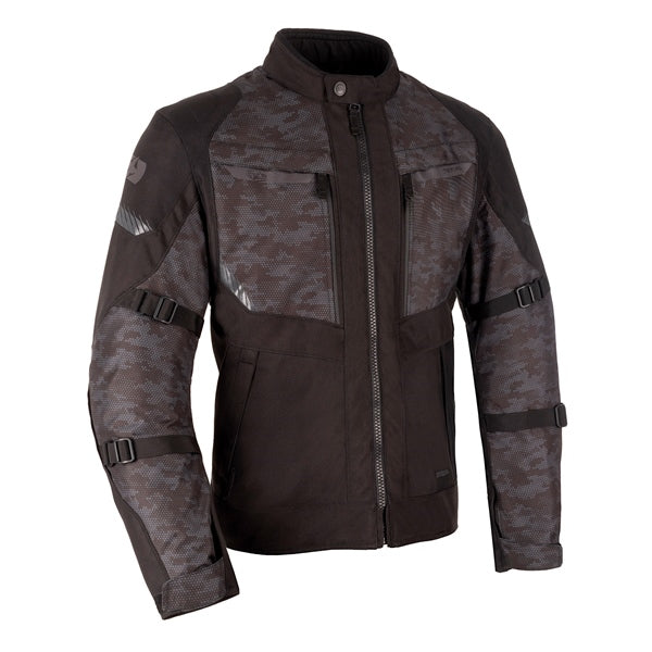 Oxford Toronto 1.0 Jacket Black/Camo 3XL UK / 56 EU / 46 US - Driven Powersports