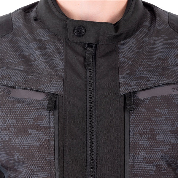 Oxford Toronto 1.0 Jacket Black/Camo 3XL UK / 56 EU / 46 US - Driven Powersports