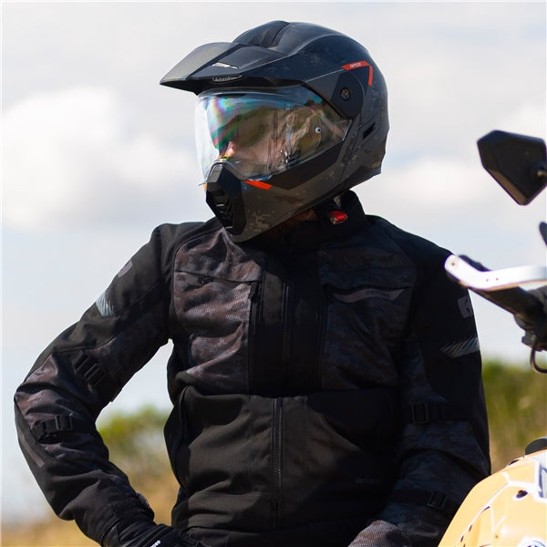Oxford Toronto 1.0 Jacket Black/Camo 3XL UK / 56 EU / 46 US - Driven Powersports