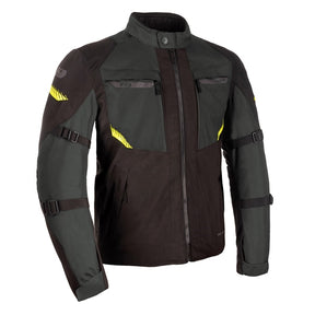 Oxford Toronto 1.0 Jacket Black/Green/Fluo 2XL UK / 54 EU / 44 US - Driven Powersports