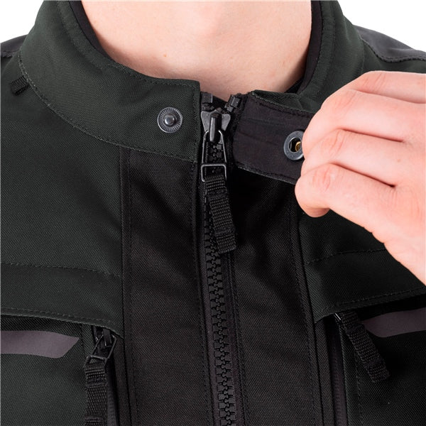 Oxford Toronto 1.0 Jacket Black/Green/Fluo 2XL UK / 54 EU / 44 US - Driven Powersports